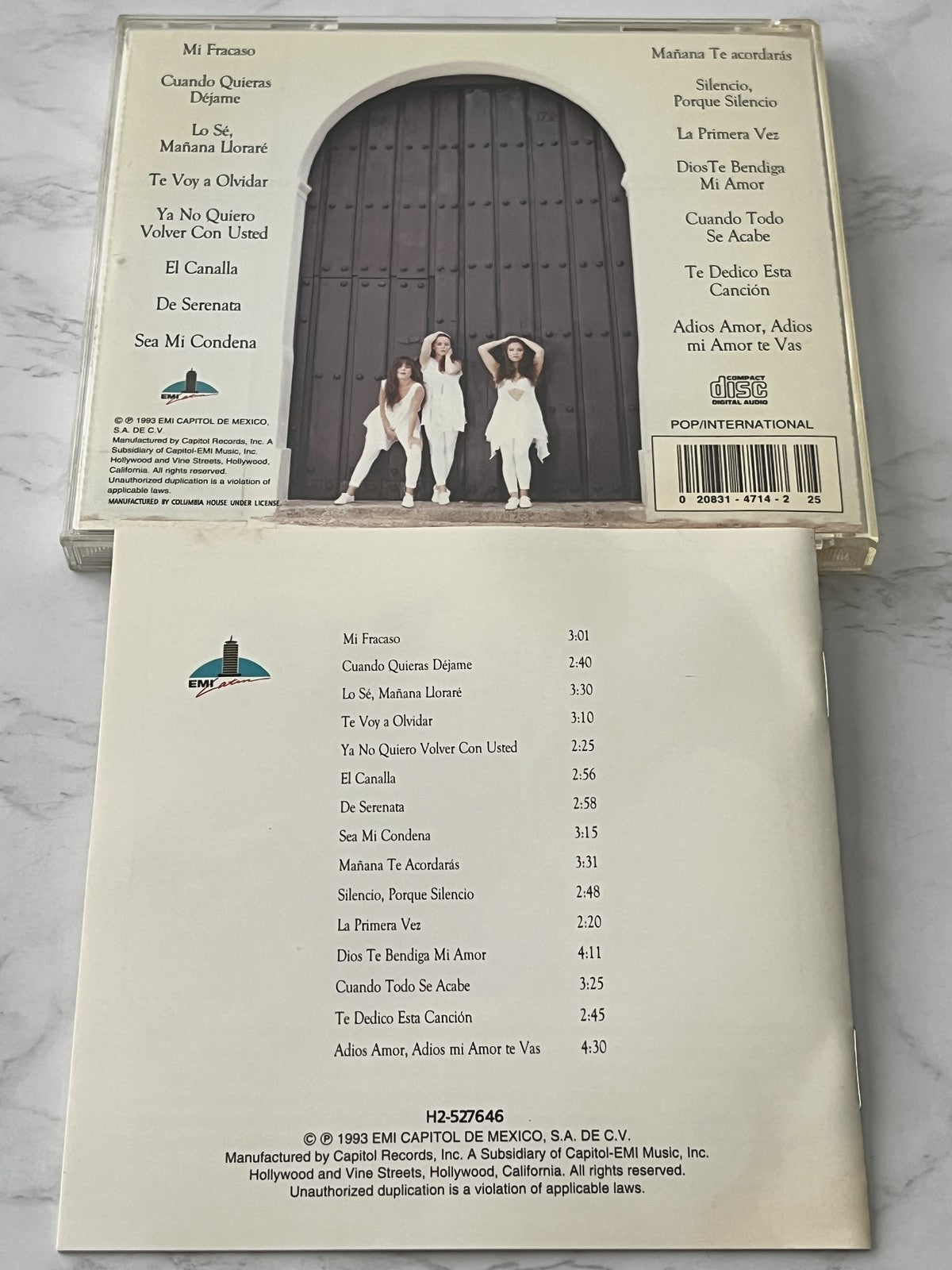 Pandora – Con Amor Eterno Vol. II (1993) [ORIGINAL USA PRESS]