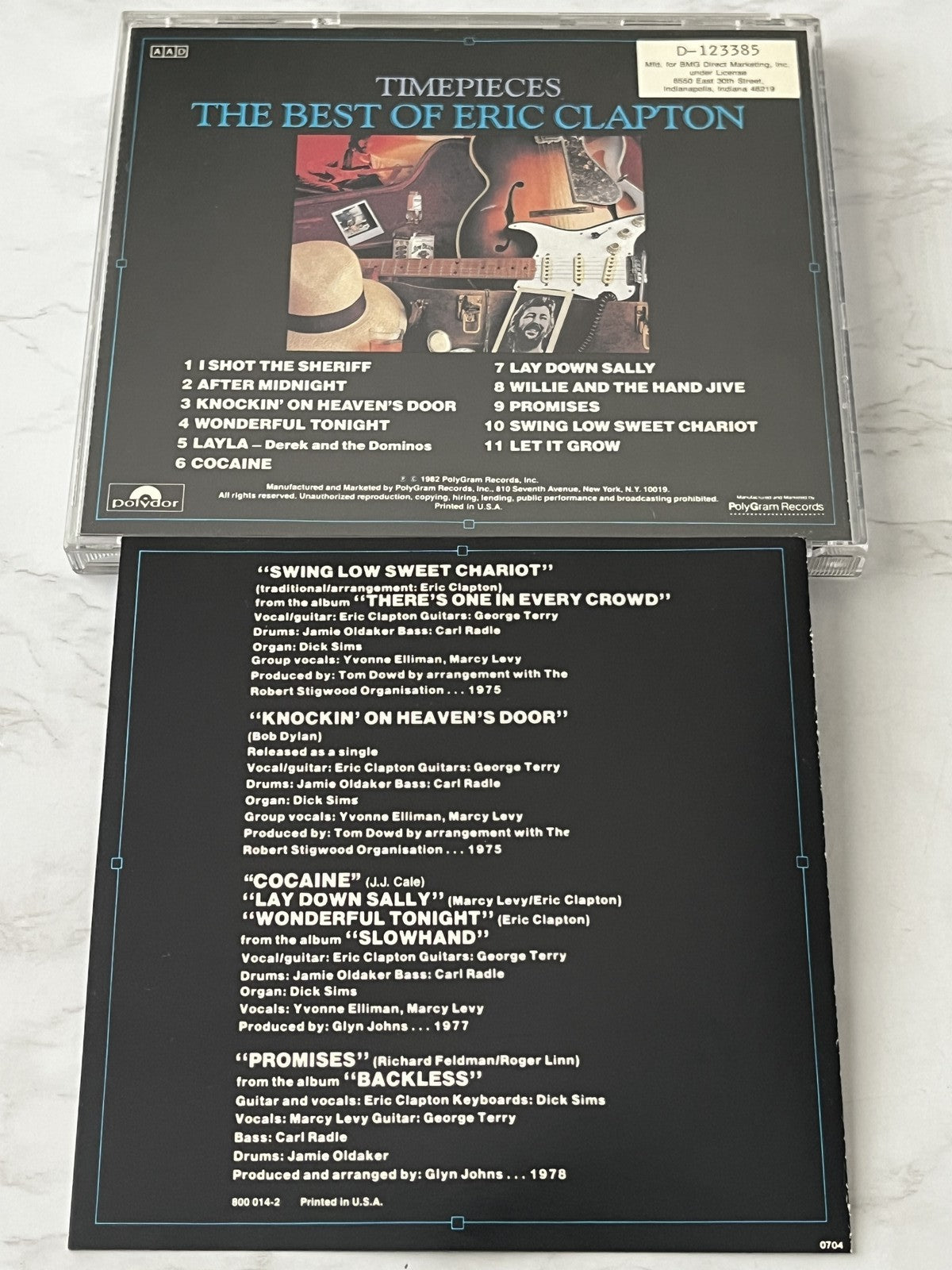 Eric Clapton – Timepieces The Best Of