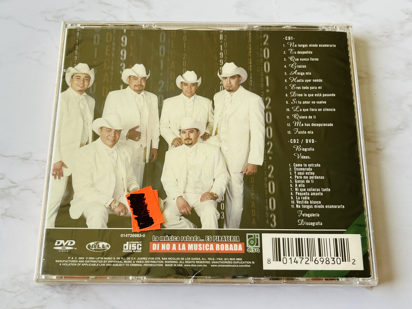 El Poder Del Norte – La Decada (CD/DVD) (2004) [ORIGINAL USA PRESS]