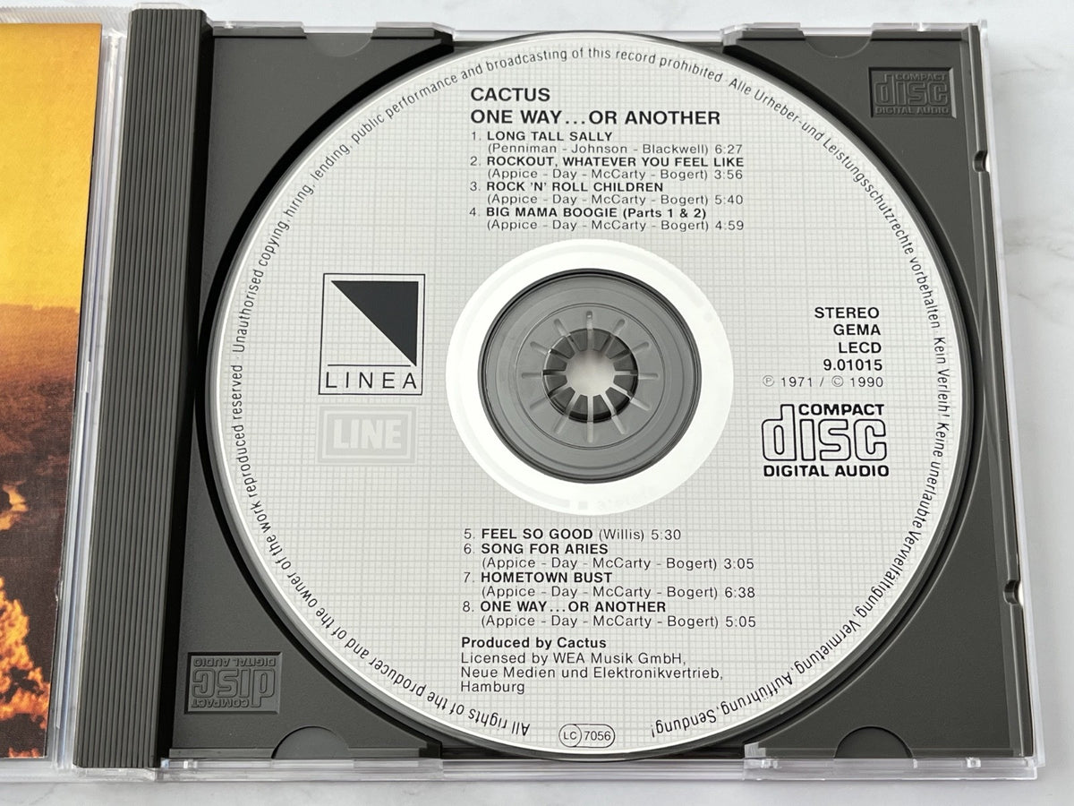 Cactus – One Way Or Another (1991) [GERMAN PRESS]