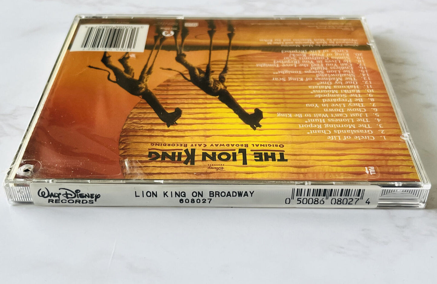 The Lion King Original Broadway Cast Recording (Promo) (1997)