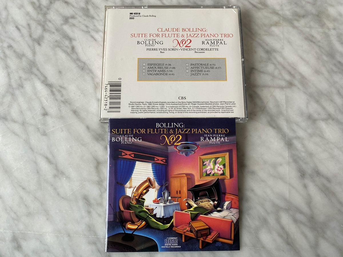 Bolling Rampal Suite No. 2 For Flute & Jazz Piano [DADC PRESS]