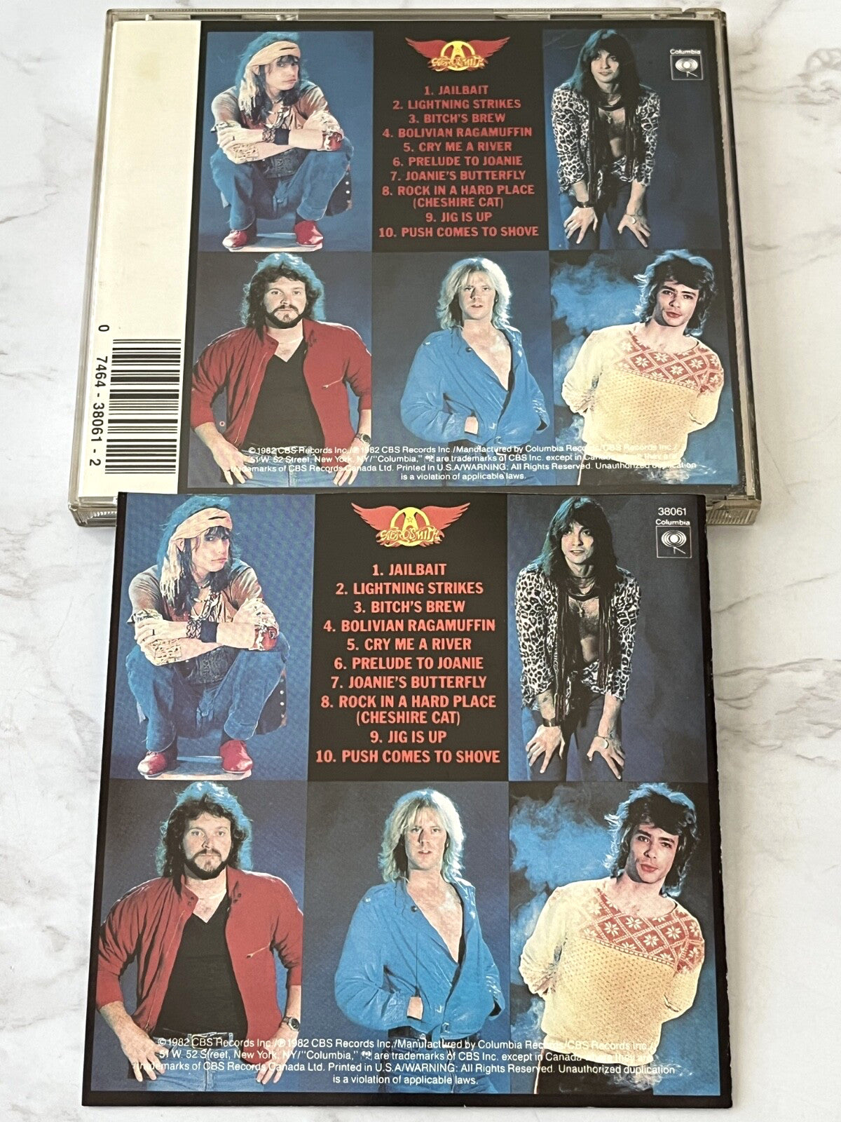 Aerosmith – Rock In A Hard Place (1988) [DADC PRESS]