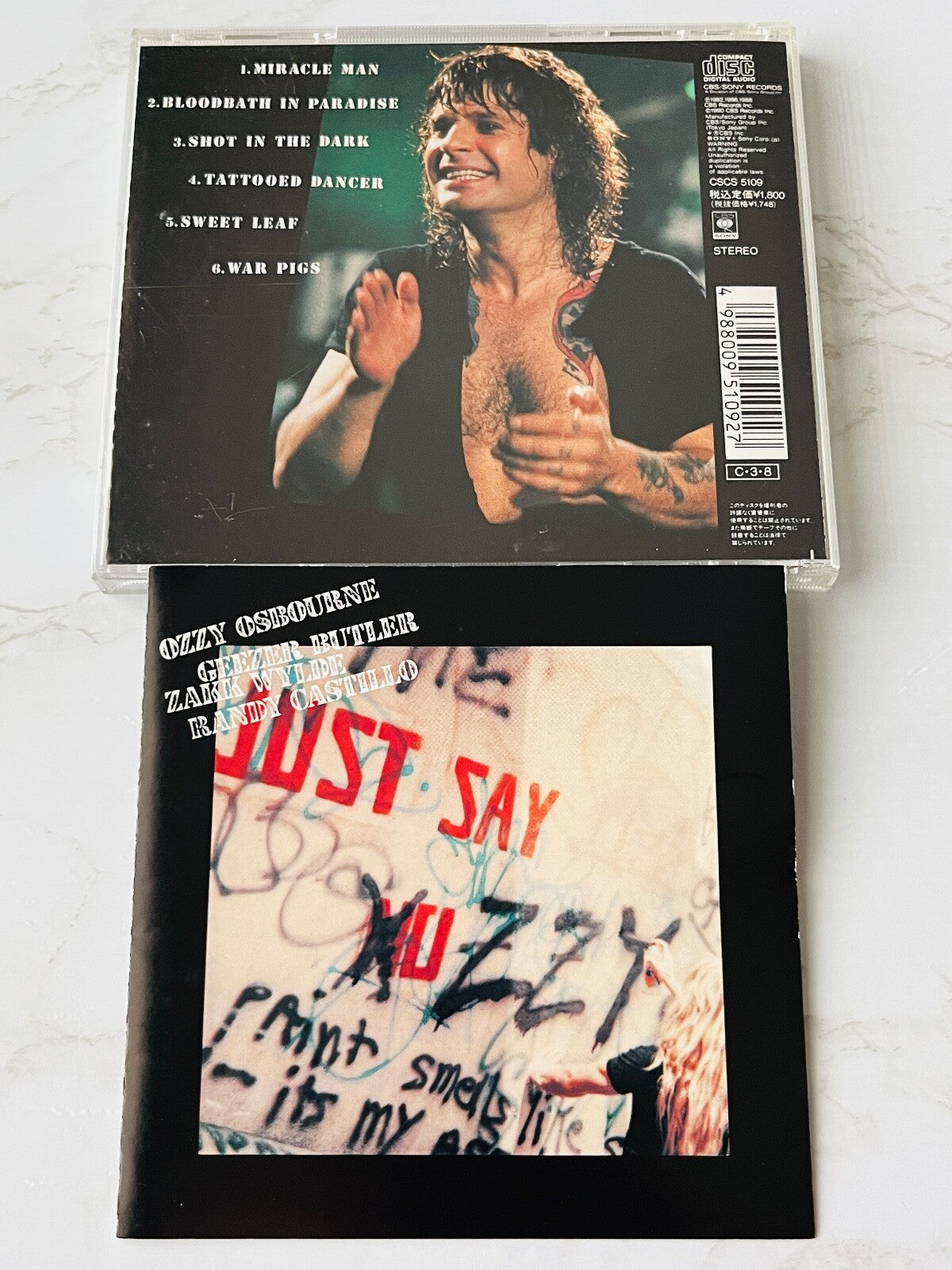Ozzy Osbourne – Just Say Ozzy (OBI, EP) (1990) [JAPAN TARGET ERA]