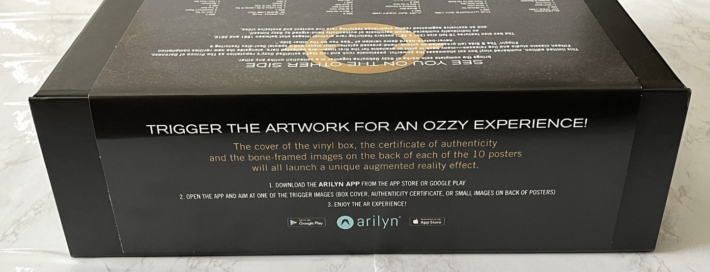 Ozzy Osbourne See You On The Other Side BOX SET SEALED! 2019 LIMITED ED SIGNED