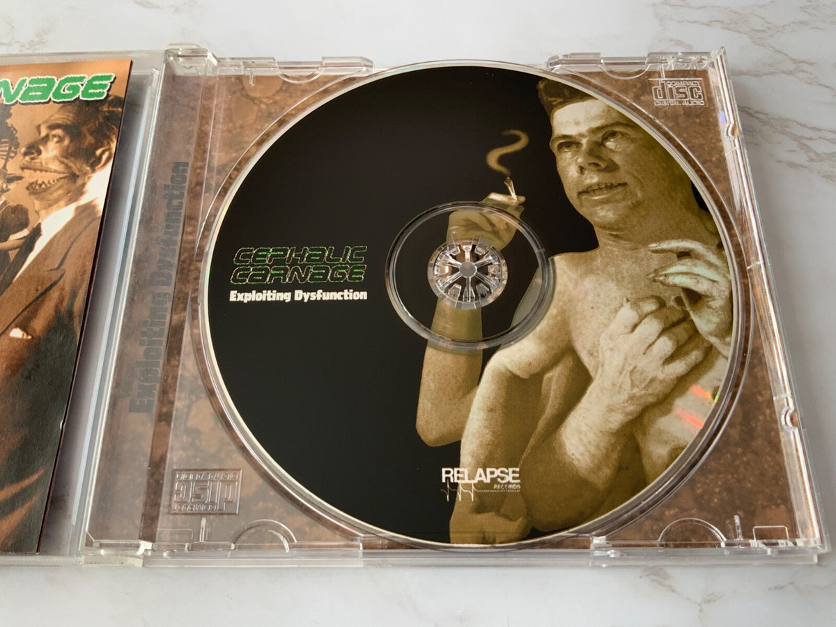 Cephalic Carnage – Exploiting Dysfunction (2000) [ORIGINAL USA PRESS]