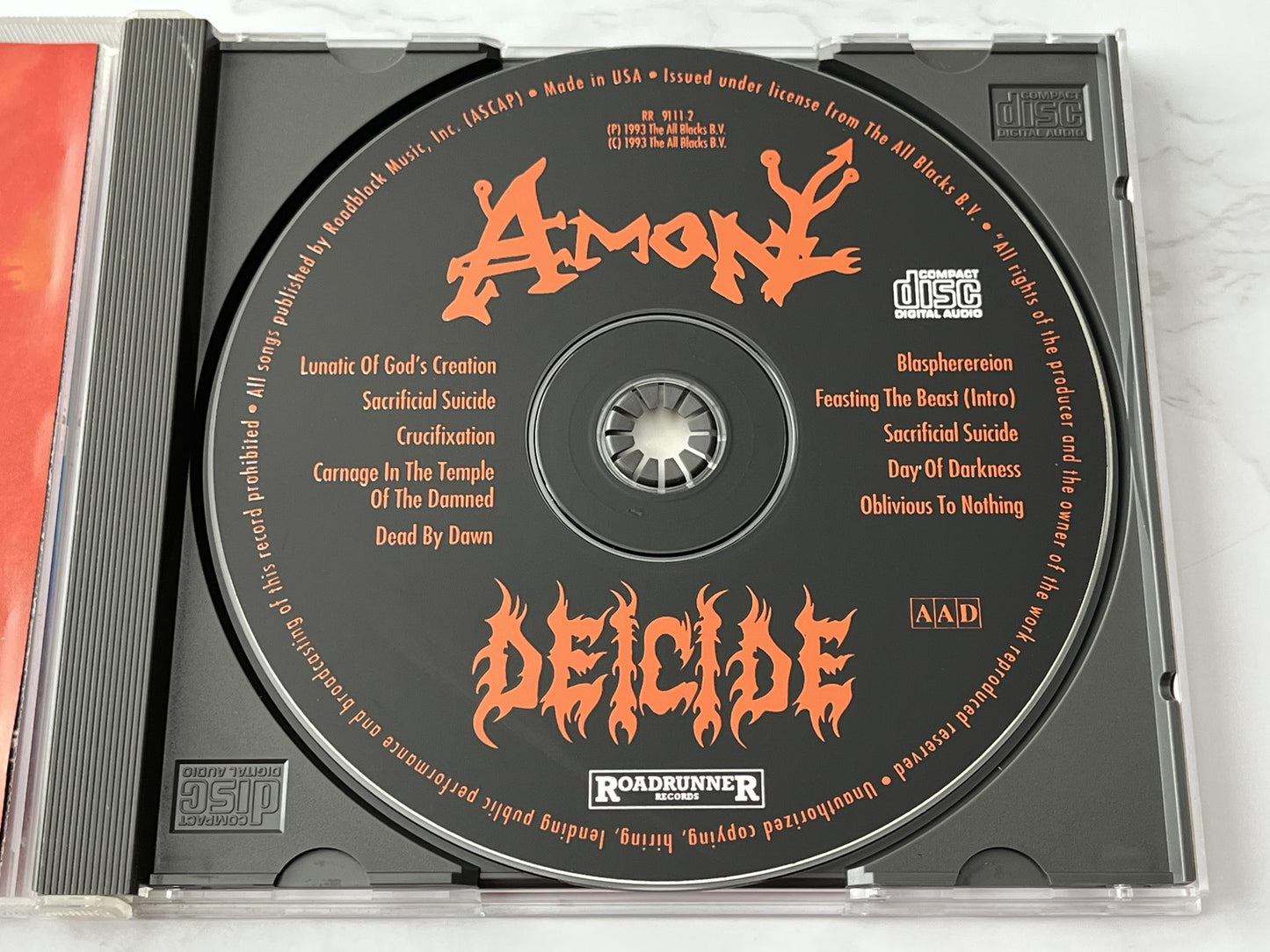 Deicide – Amon Feasting the Beast (1993) [ORIGINAL USA PRESS]