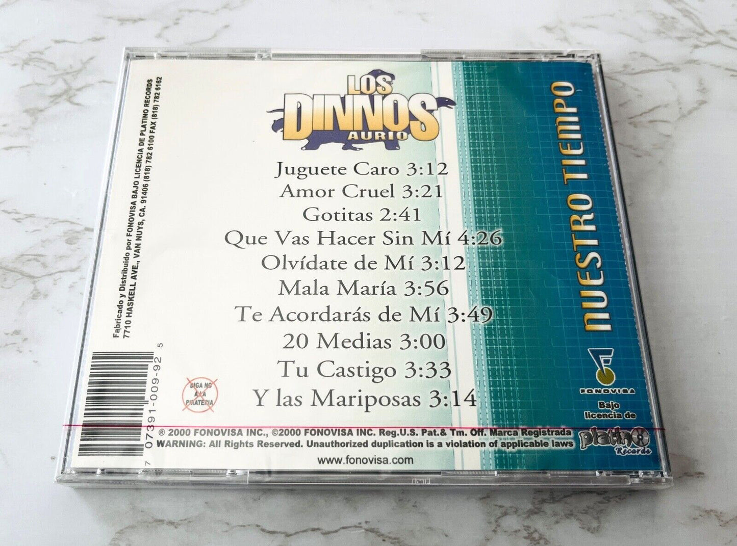 Los Dinnos Aurios – Los Dinnos Aurio Nuestro Tiempo (2000)
