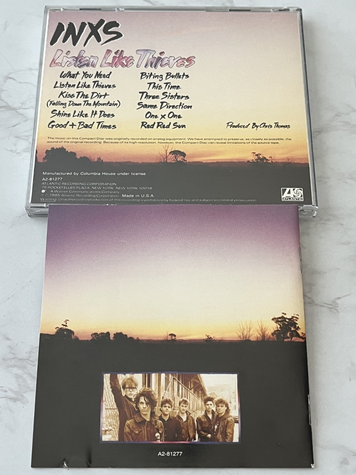 INXS – Listen Like Thieves [DADC PRESS]