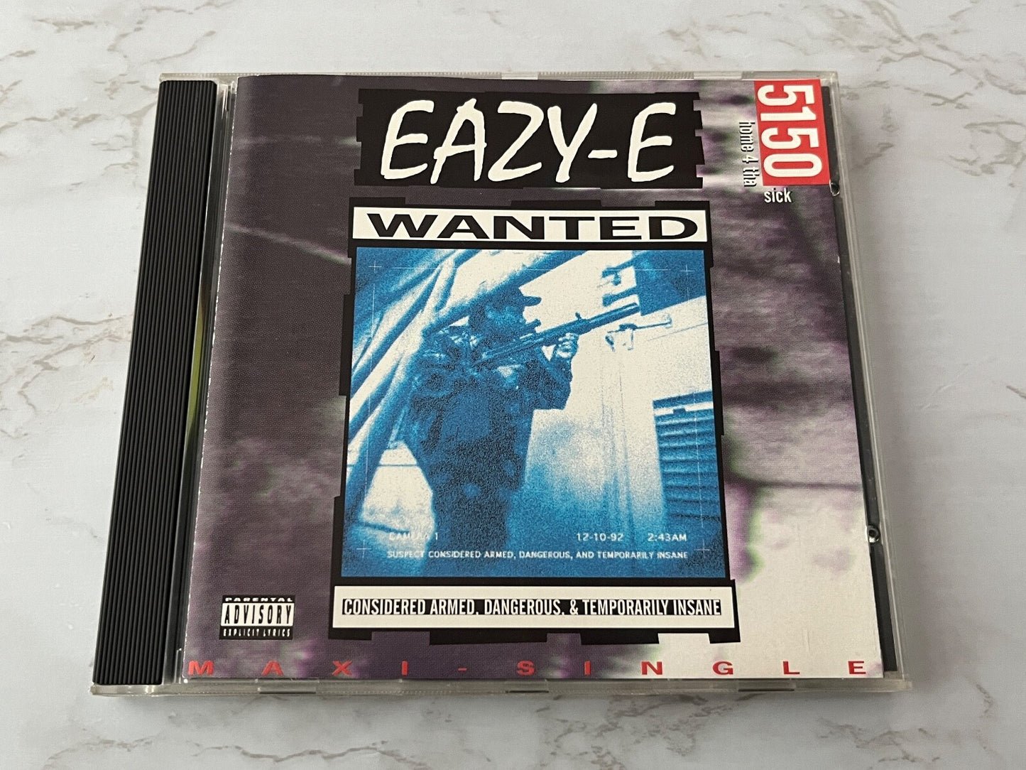 Eazy-E – 5150 Home 4 Tha Sick (EP) (1992) [ORIGINAL USA PRESS]