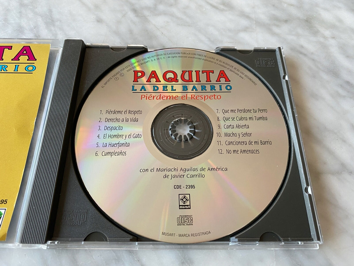 Paquita La Del Barrio – Pierdeme El Respeto (2000)