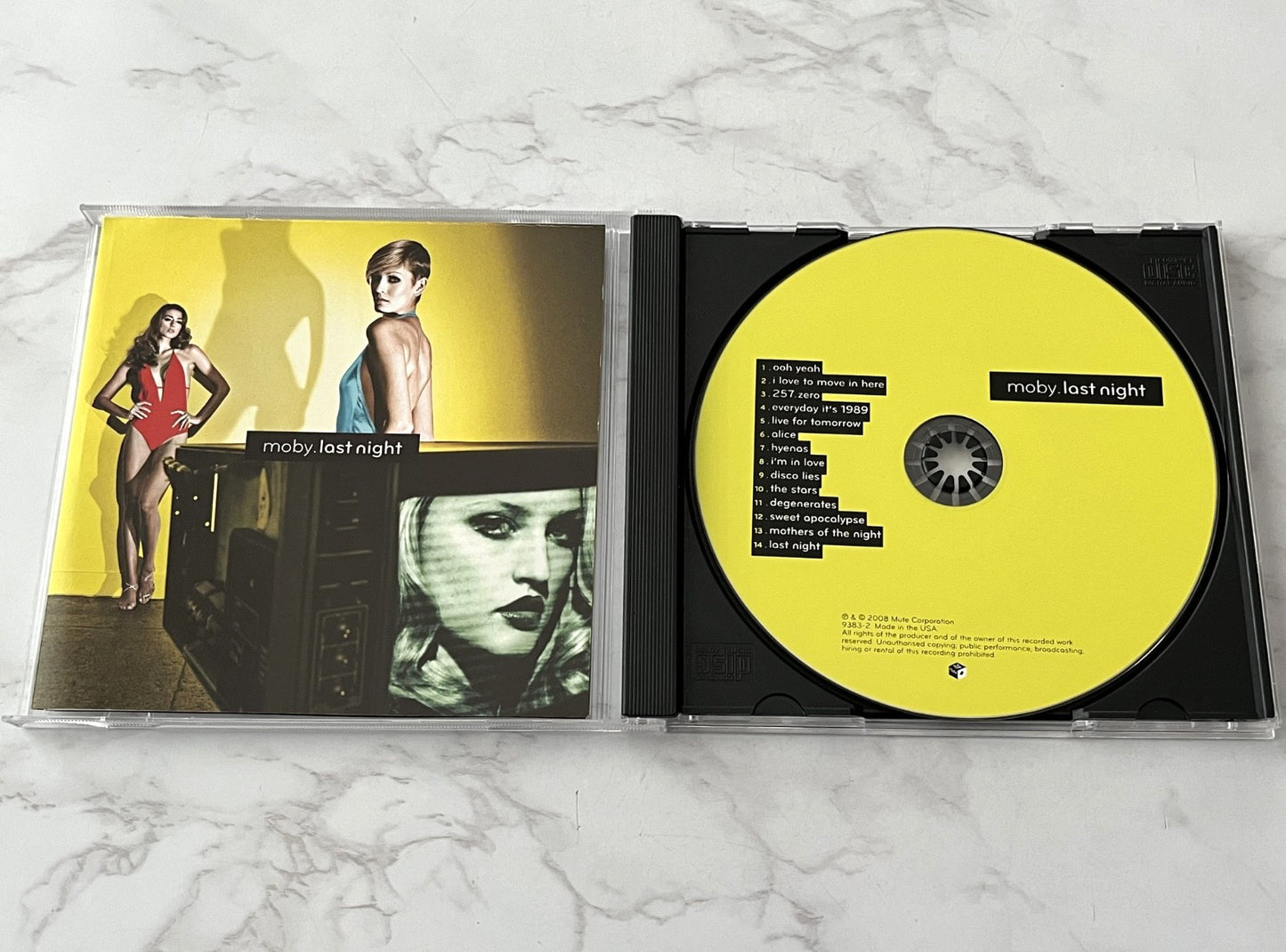 Moby – Last Night (2008) [ORIGINAL USA PRESS]
