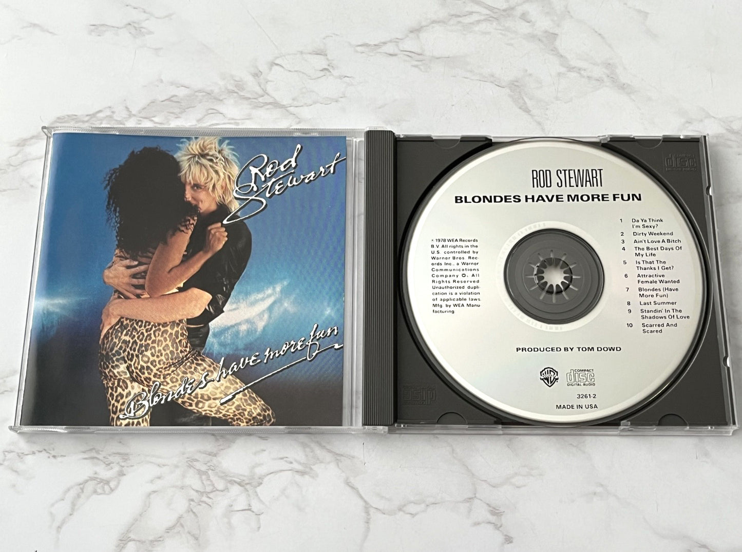 Rod Stewart – Blondes Have More Fun (1988) [ORIGINAL USA PRESS]