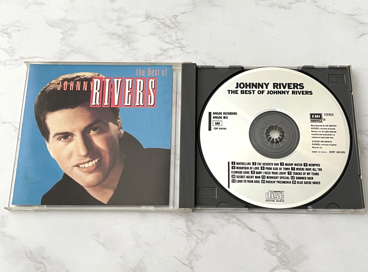 Johnny Rivers – The Best Of (1987) [DADC PRESS]