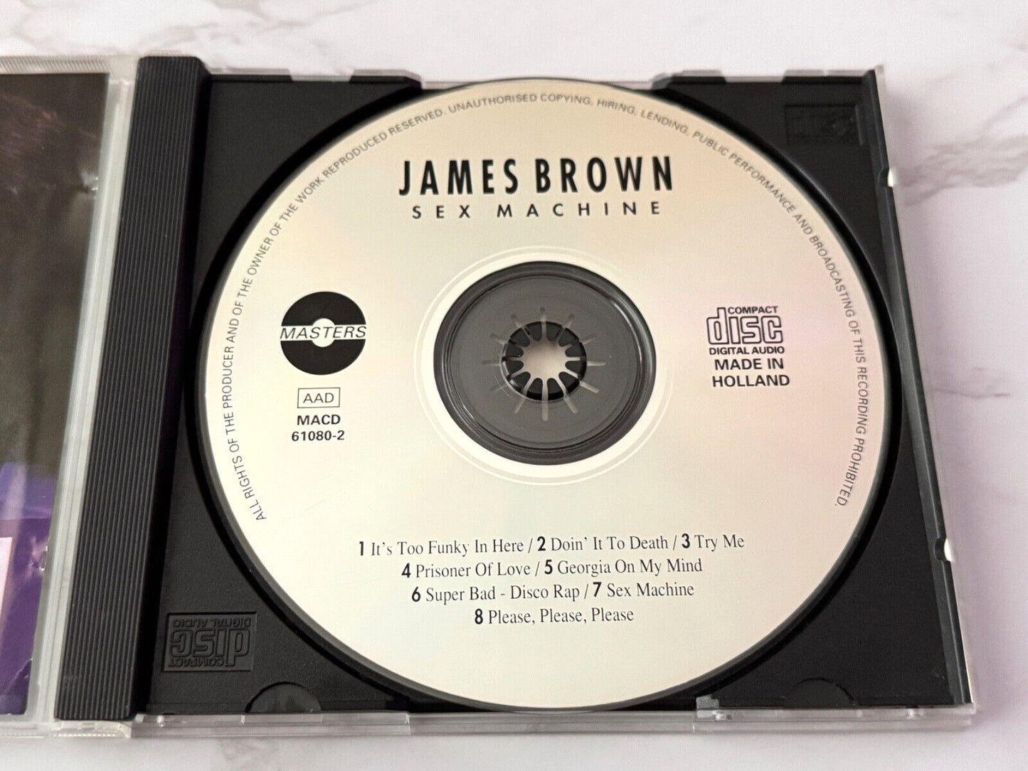James Brown – Sex Machine (1996) [ORIGINAL HOLLAND PRESS]