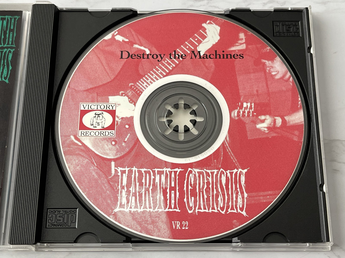 Earth Crisis – Destroy The Machines (1995) [ORIGINAL USA PRESS]
