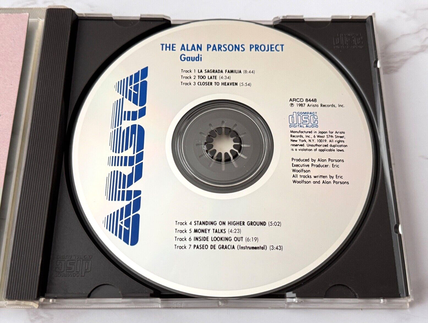 The Alan Parsons Project – Gaudi (1987) [JAPAN TARGET ERA]