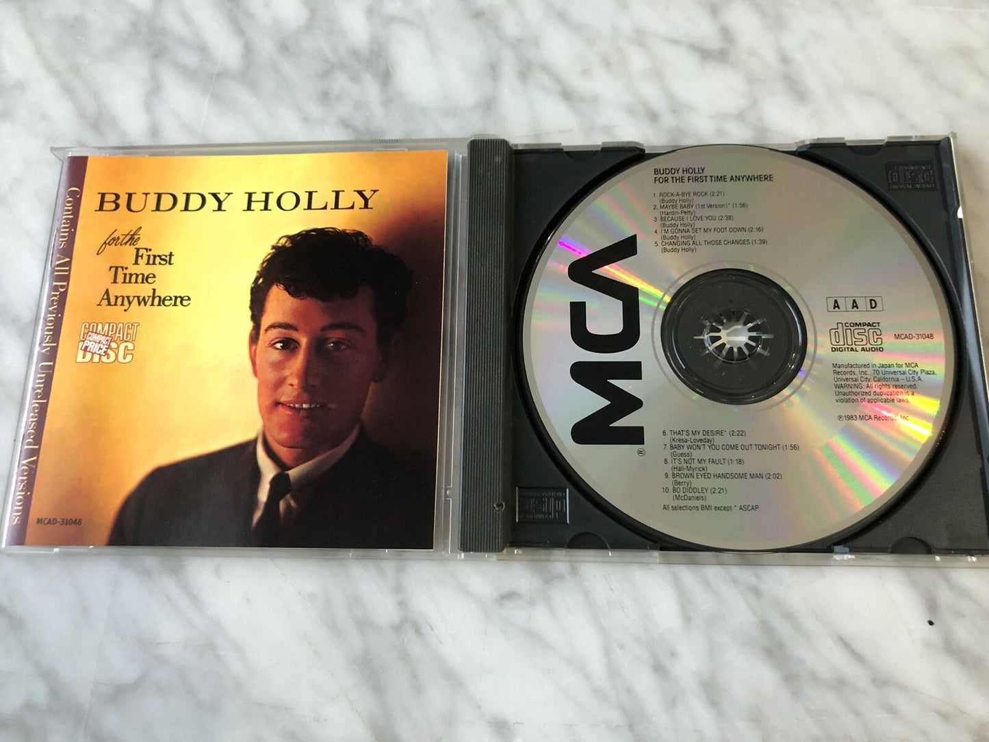 Buddy Holly – For The First Time Anywhere