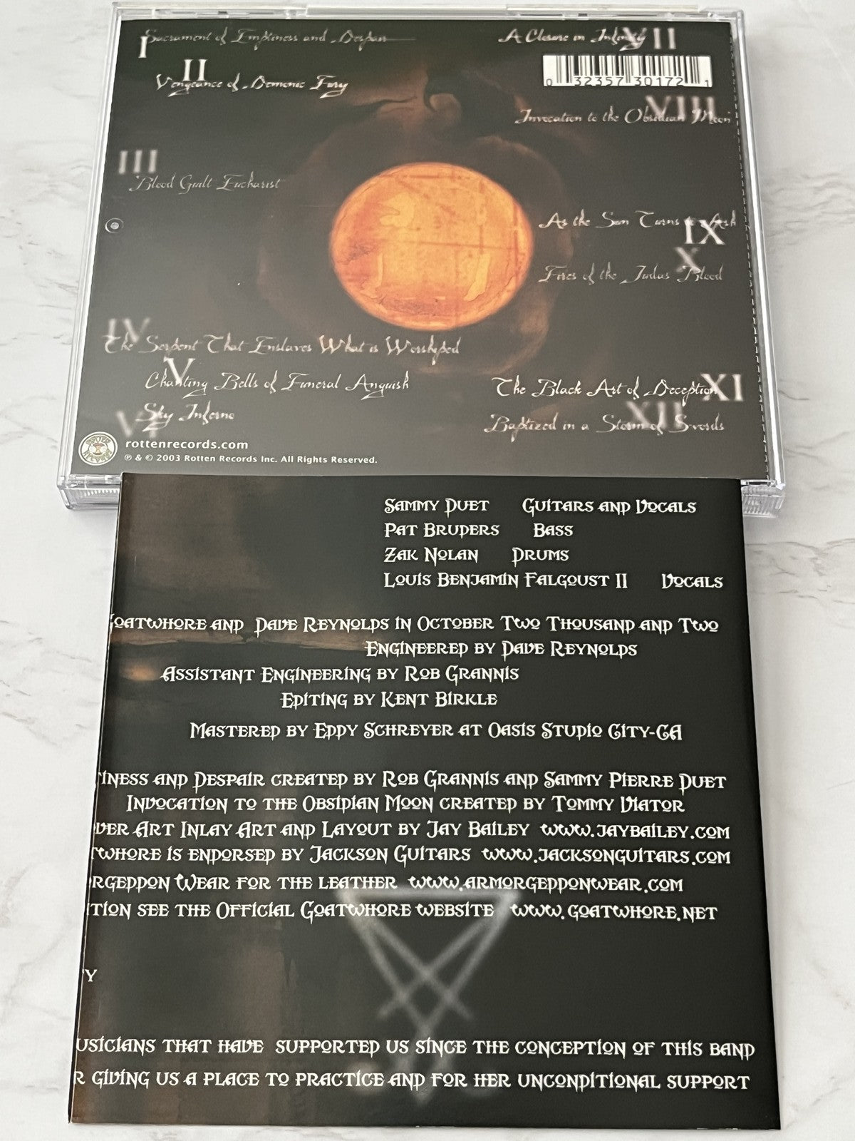 Goatwhore – Funeral Dirge For The Rotting Sun (2003) [ORIGINAL USA PRESS]