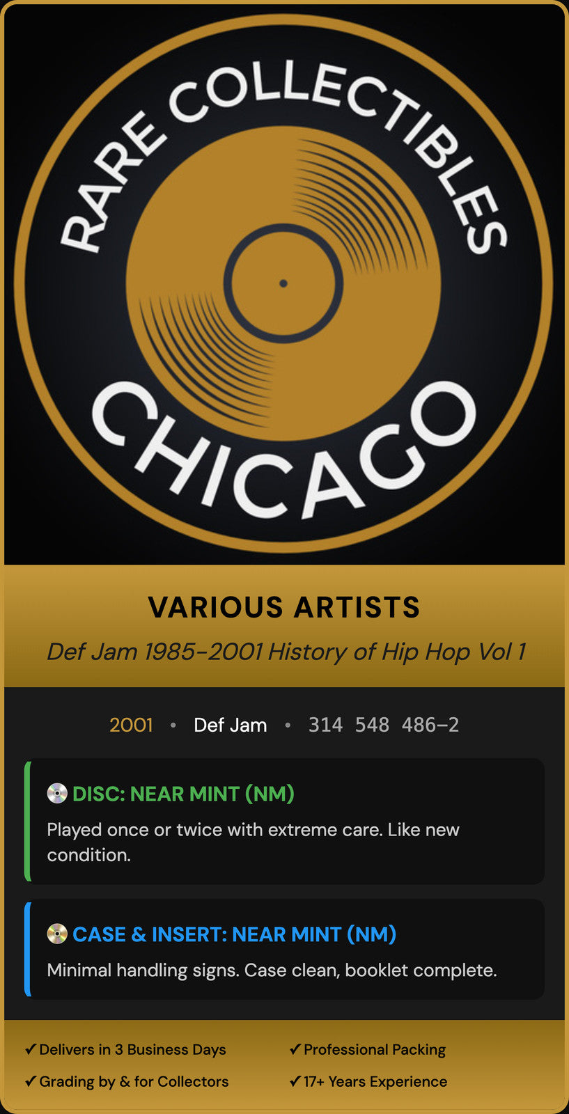 The History of Hip Hop Vol 1 (2001)