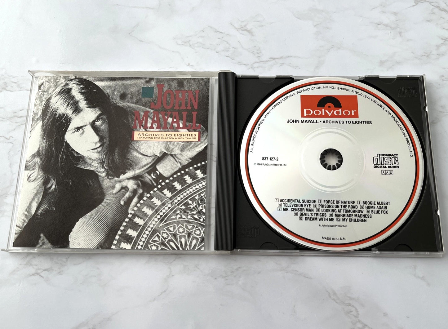 Eric Clapton, John Mayall – Archives To Eighties (1988) [PDO PRESS]