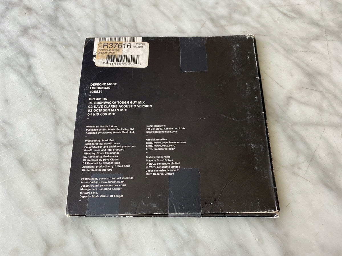 Depeche Mode – Dream On (2001) [UK PRESS]