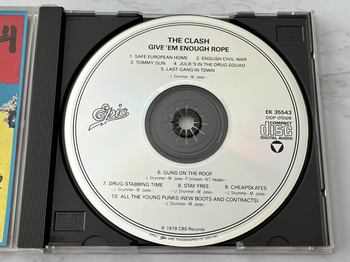 The Clash – Give Em Enough Rope [USA 1ST PRESS]