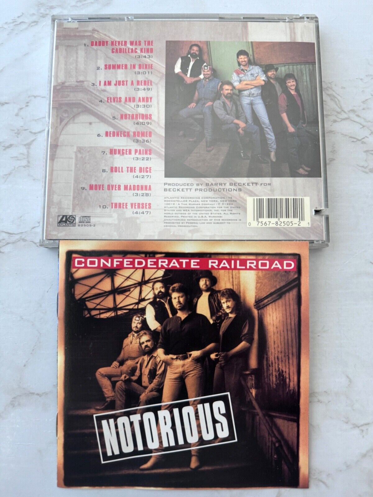 Confederate Railroad – Notorious (Promo) (1994) [ORIGINAL USA PRESS]