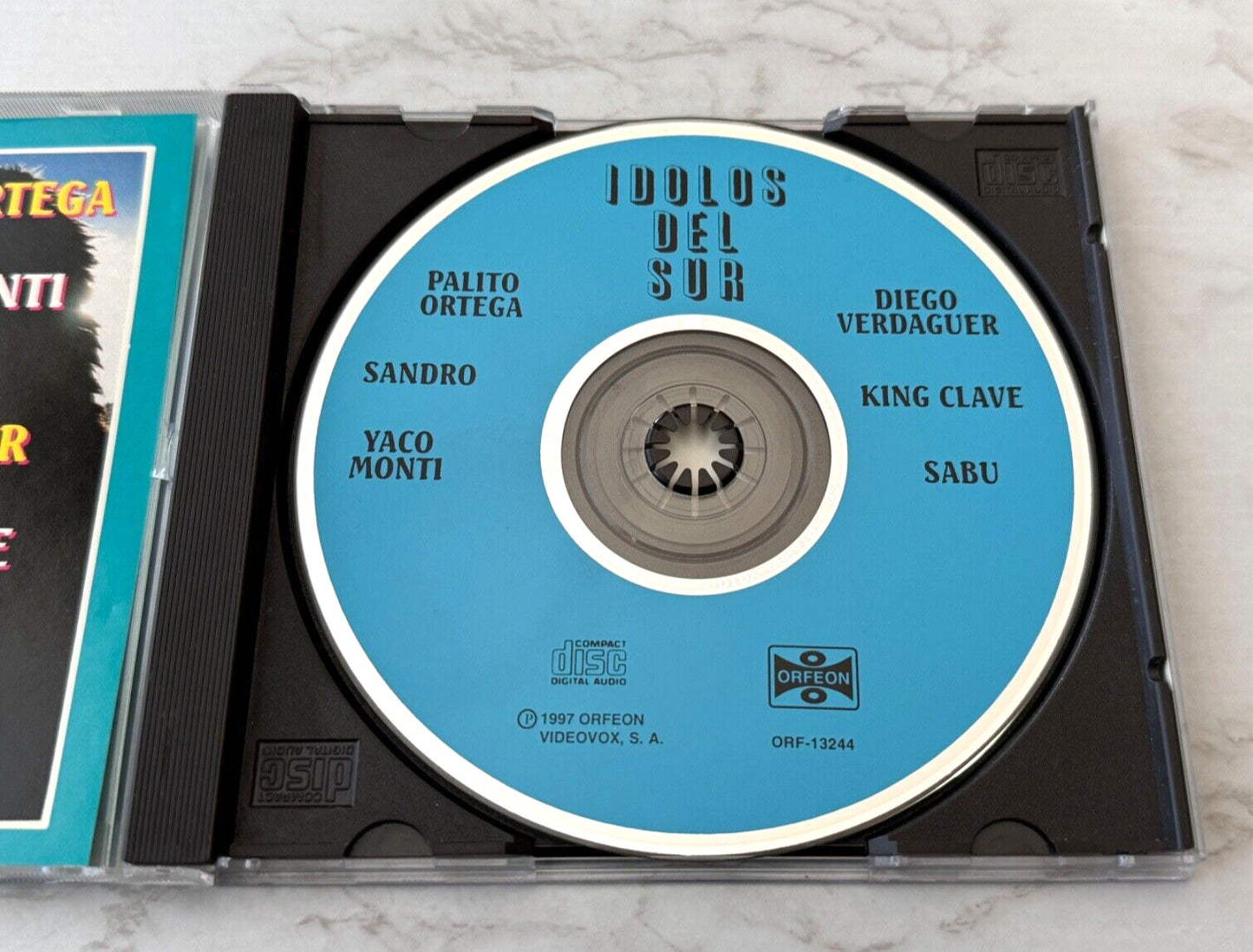 Various, Sandro, Diego Verdaguer, Palito Ortega – Idolos Del Sur (1998) [ORIGINAL USA PRESS]