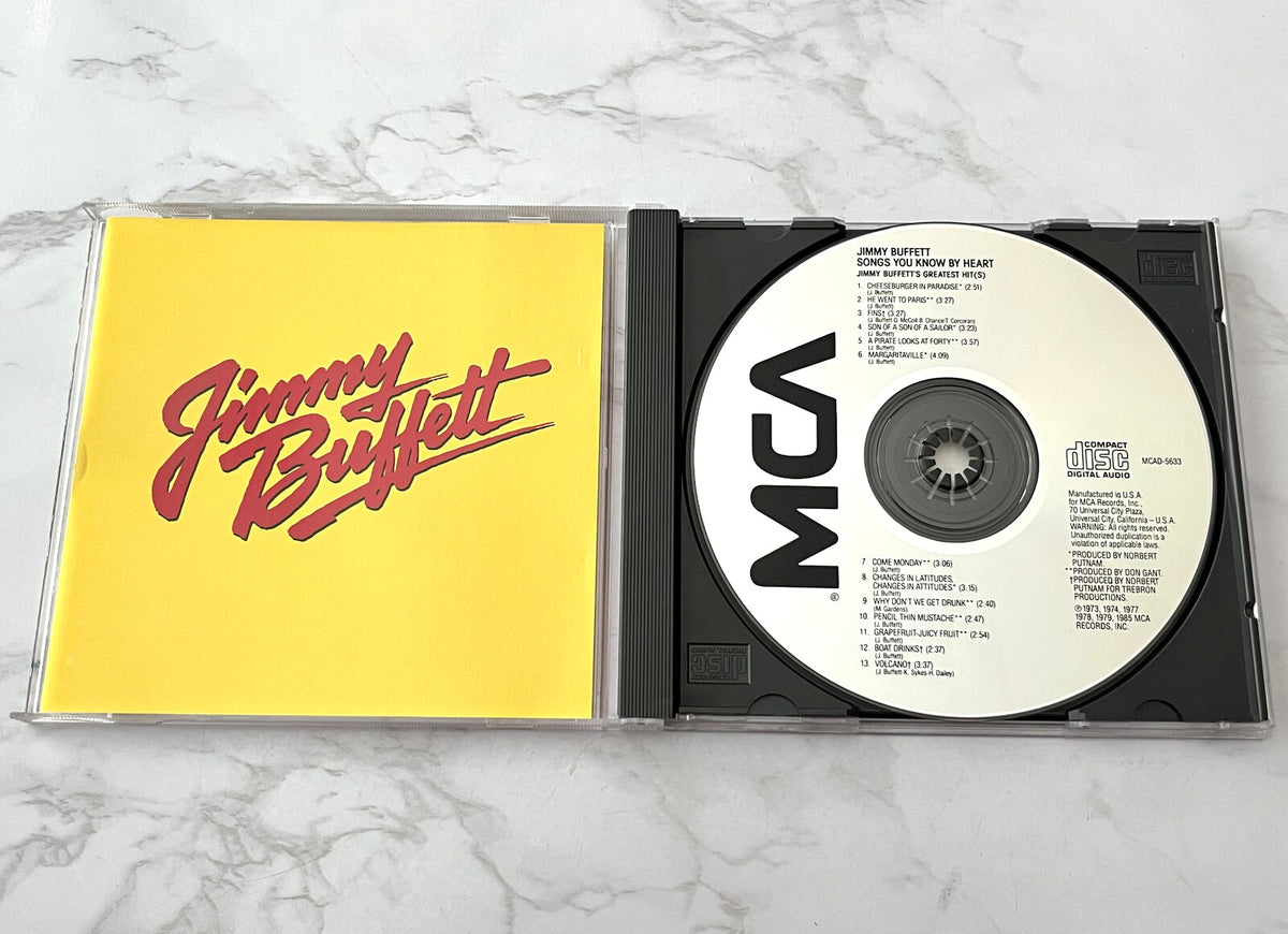 Jimmy Buffett – Songs You Know By Heart Greatest Hits [JVC PRESS]