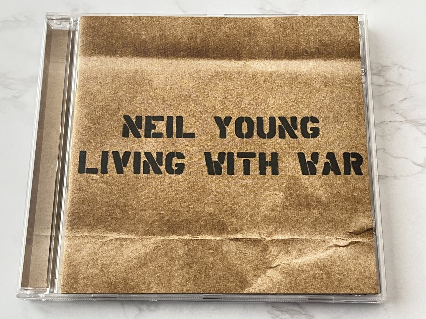 Neil Young – Living With War (Promo) (2006) [ORIGINAL USA PRESS]