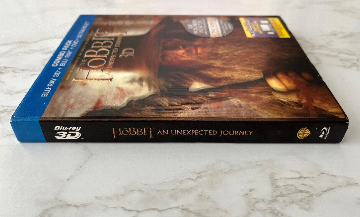 The Hobbit An Unexpected Journey 3D/Blu-ray/DVD 5 Disc Set! J.R.R. Tolkien (2012)