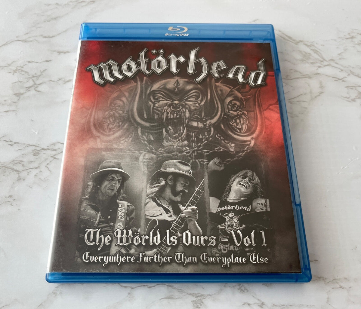 Motorhead The World Is Ours Vol. 1 Blu-ray Disc (2011) [UK PRESS]