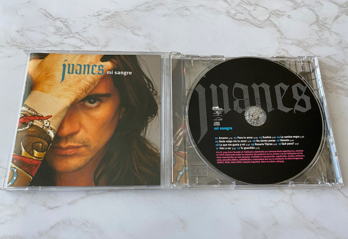Juanes – Mi Sangre (2004)