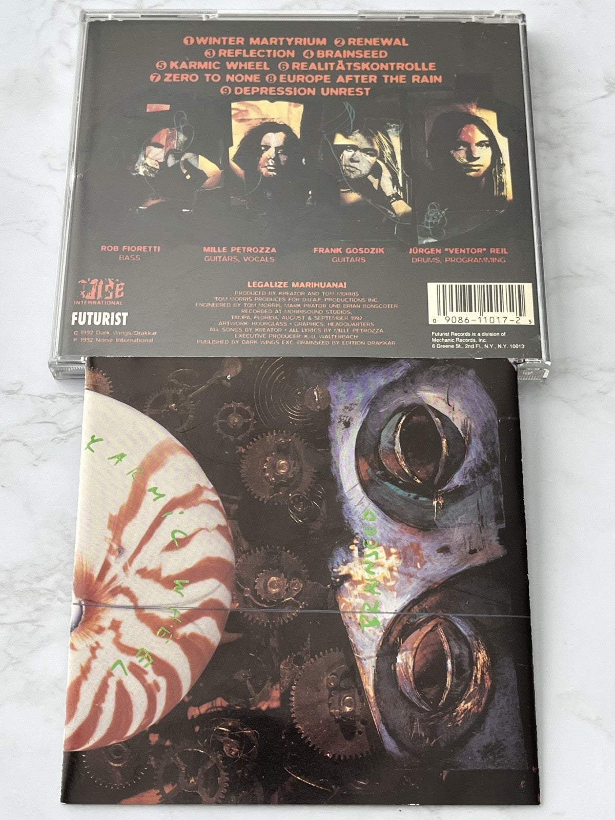 Kreator – Renewal (1992) [DISCTRONICS PRESS]