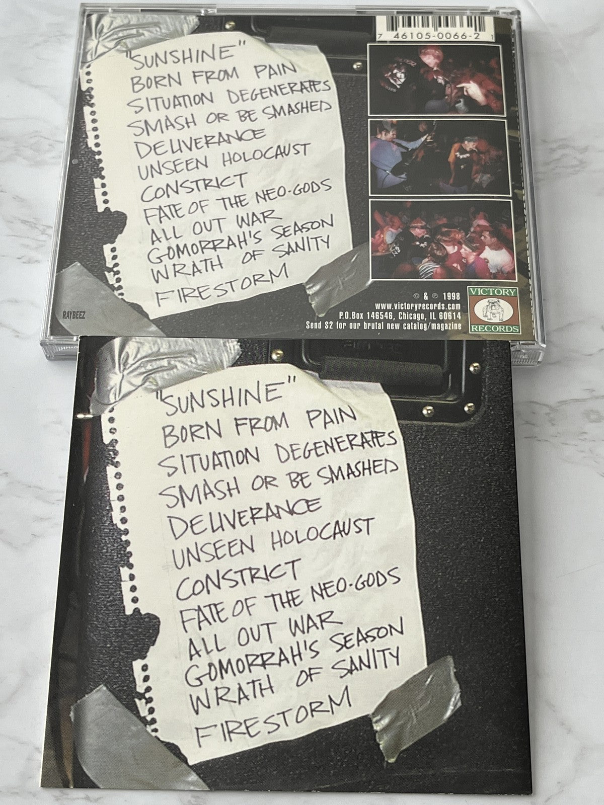 Earth Crisis – The Oath That Keeps Me Free Live (1998) [ORIGINAL USA PRESS]