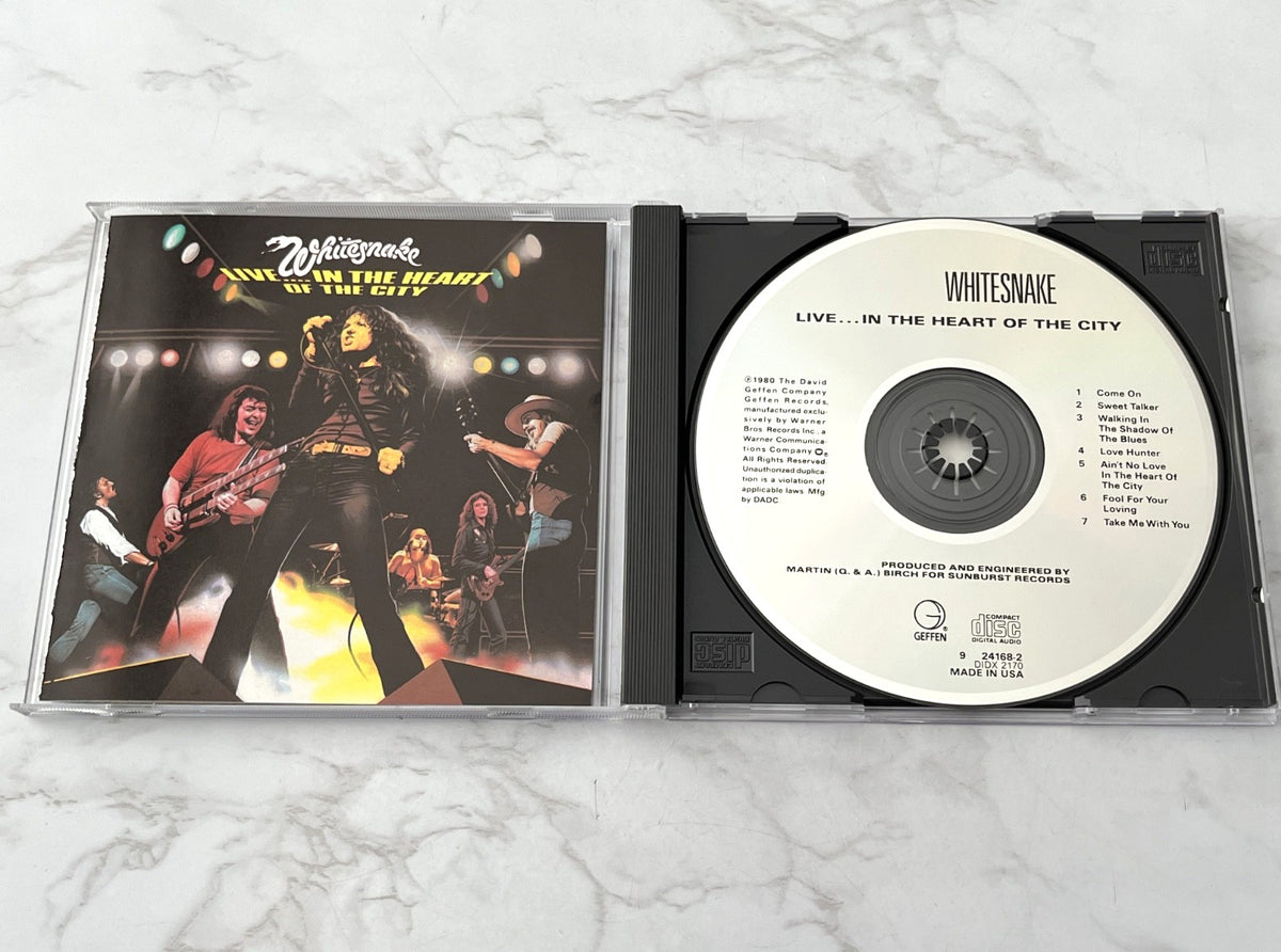 Whitesnake – Live In The Heart Of The City (1987) [DADC PRESS]
