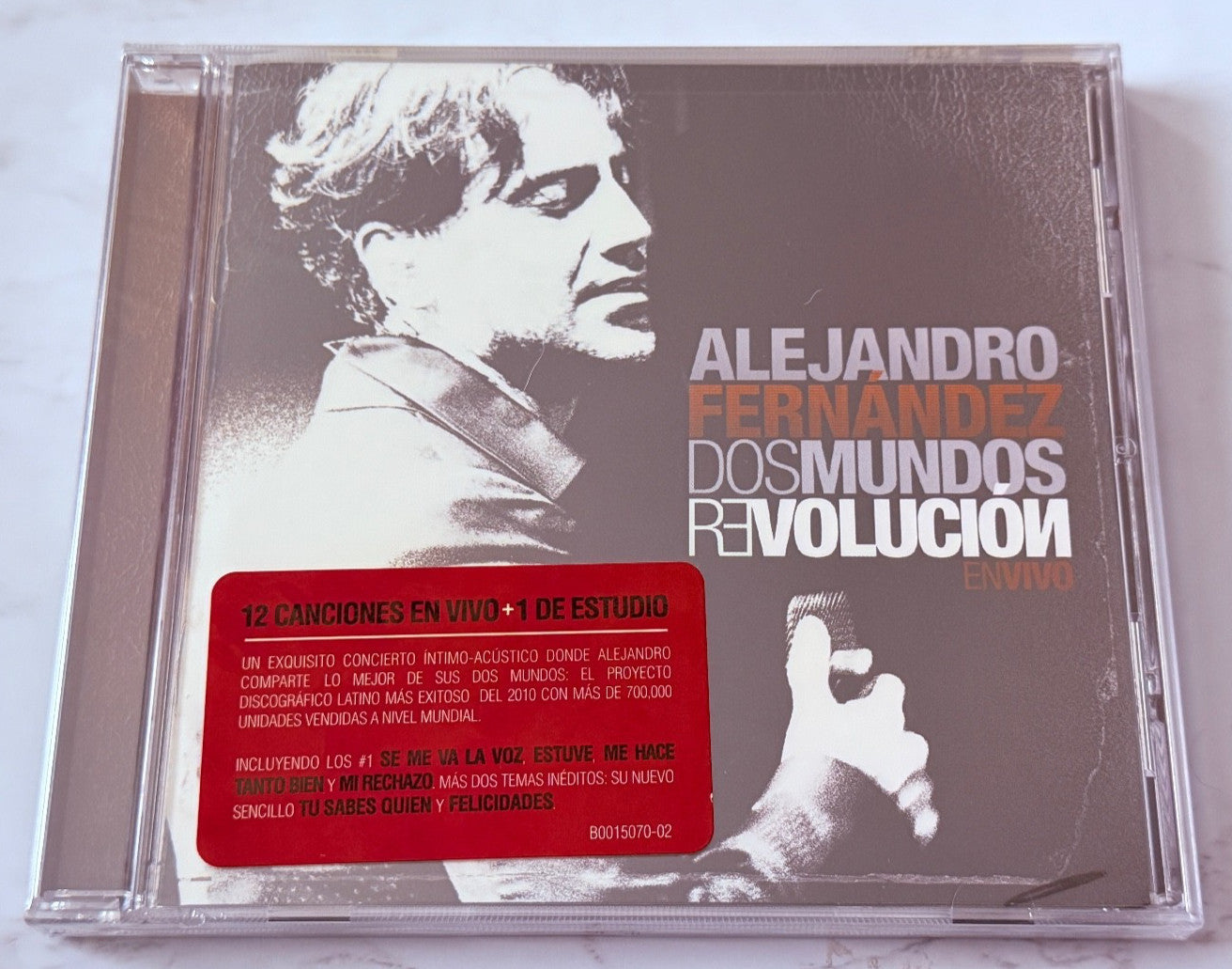 Alejandro Fernandez – Dos Mundos Revolucion En Vivo (2010) [ORIGINAL USA PRESS]