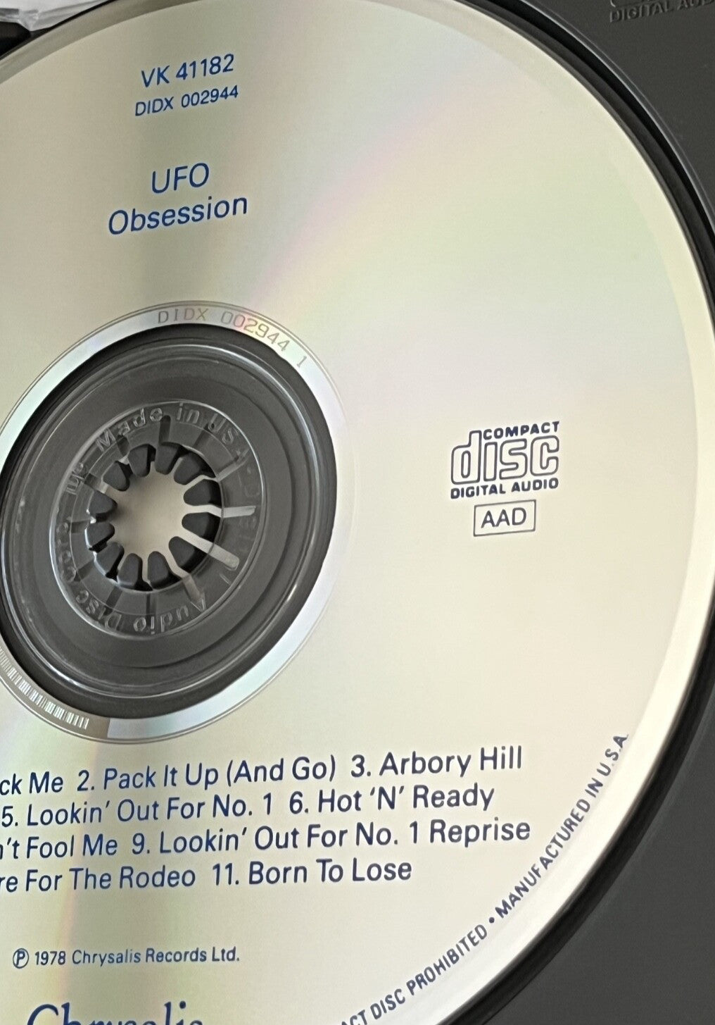 UFO – Obsession (2008) [DADC PRESS]