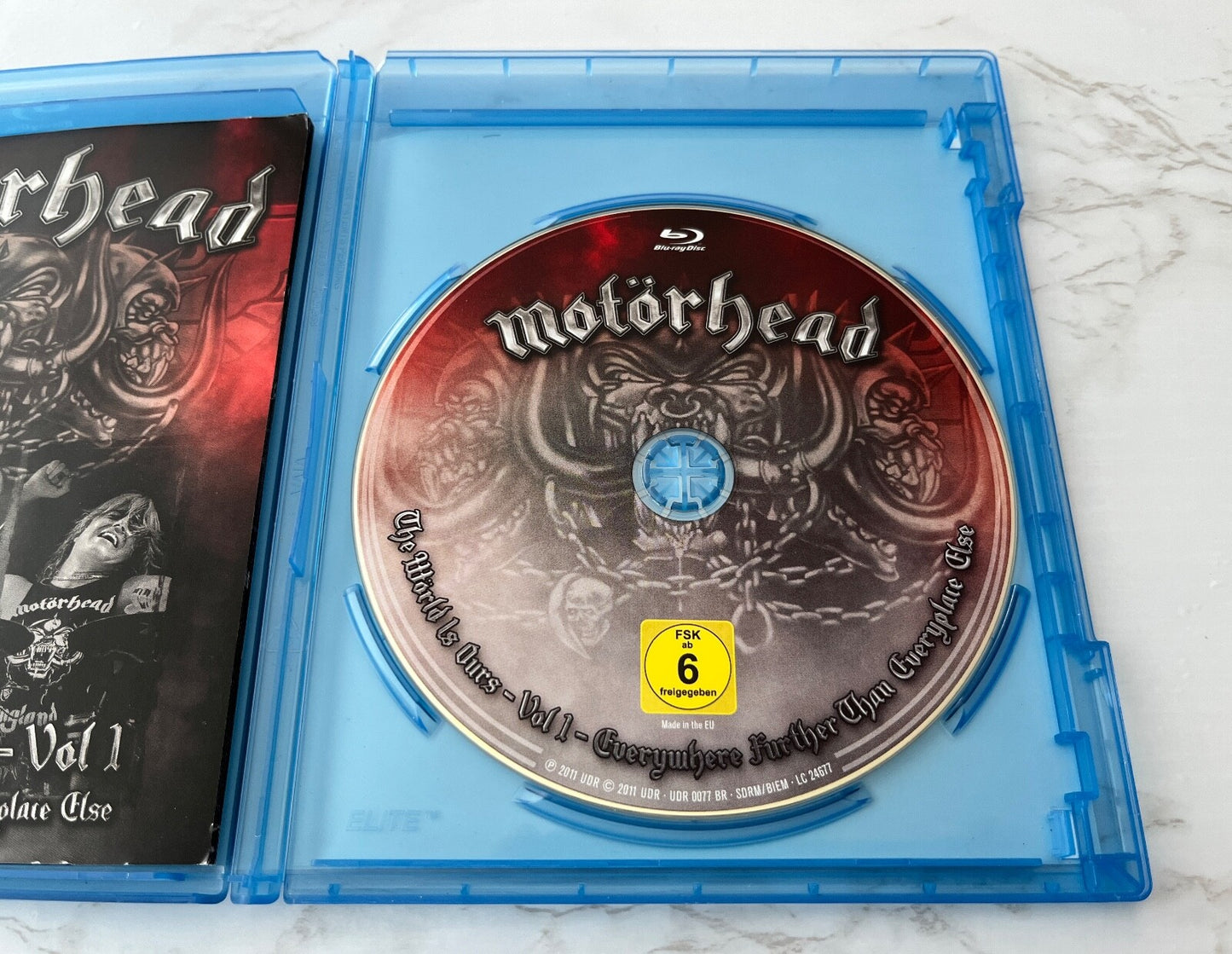 Motorhead The World Is Ours Vol. 1 Blu-ray Disc (2011) [UK PRESS]