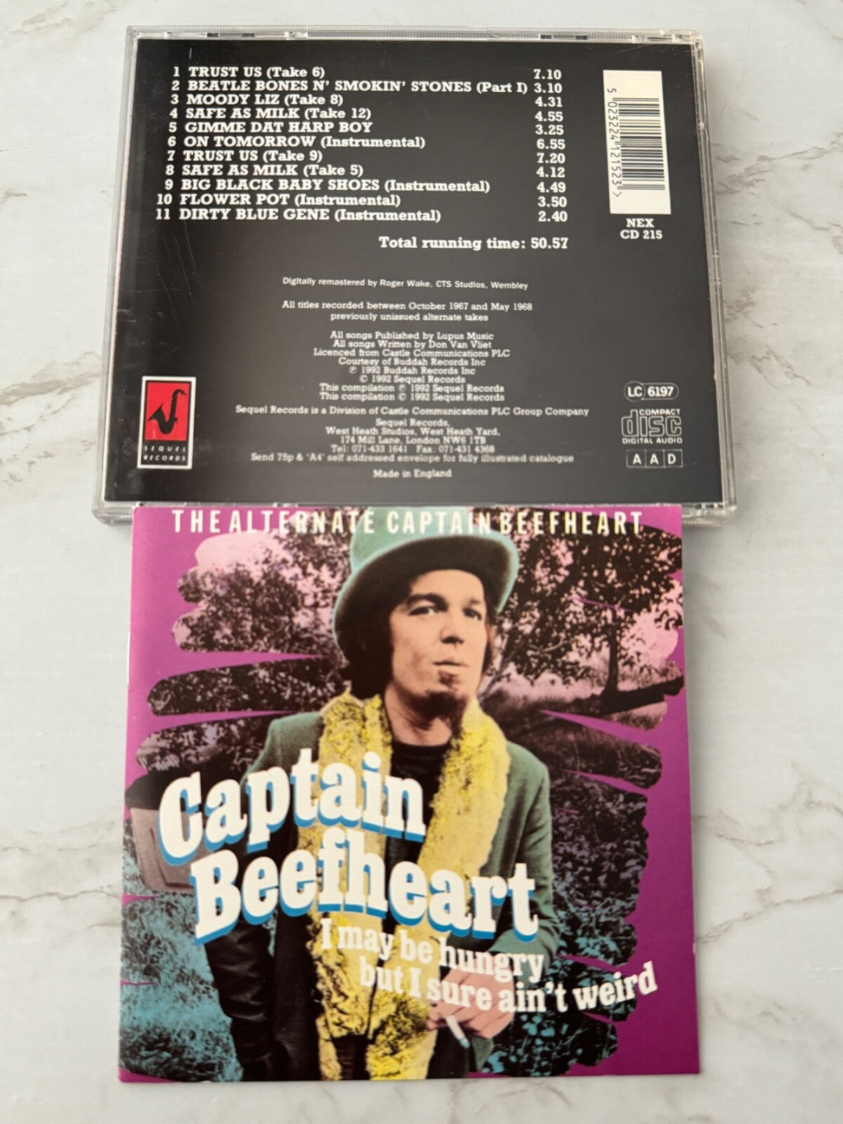 Captain Beefheart – I May Be Hungry But I Sure Ain't Weird (1992) [UK PRESS]
