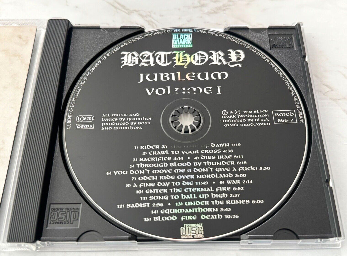 Bathory – Jubileum Volume I [GERMAN PRESS]