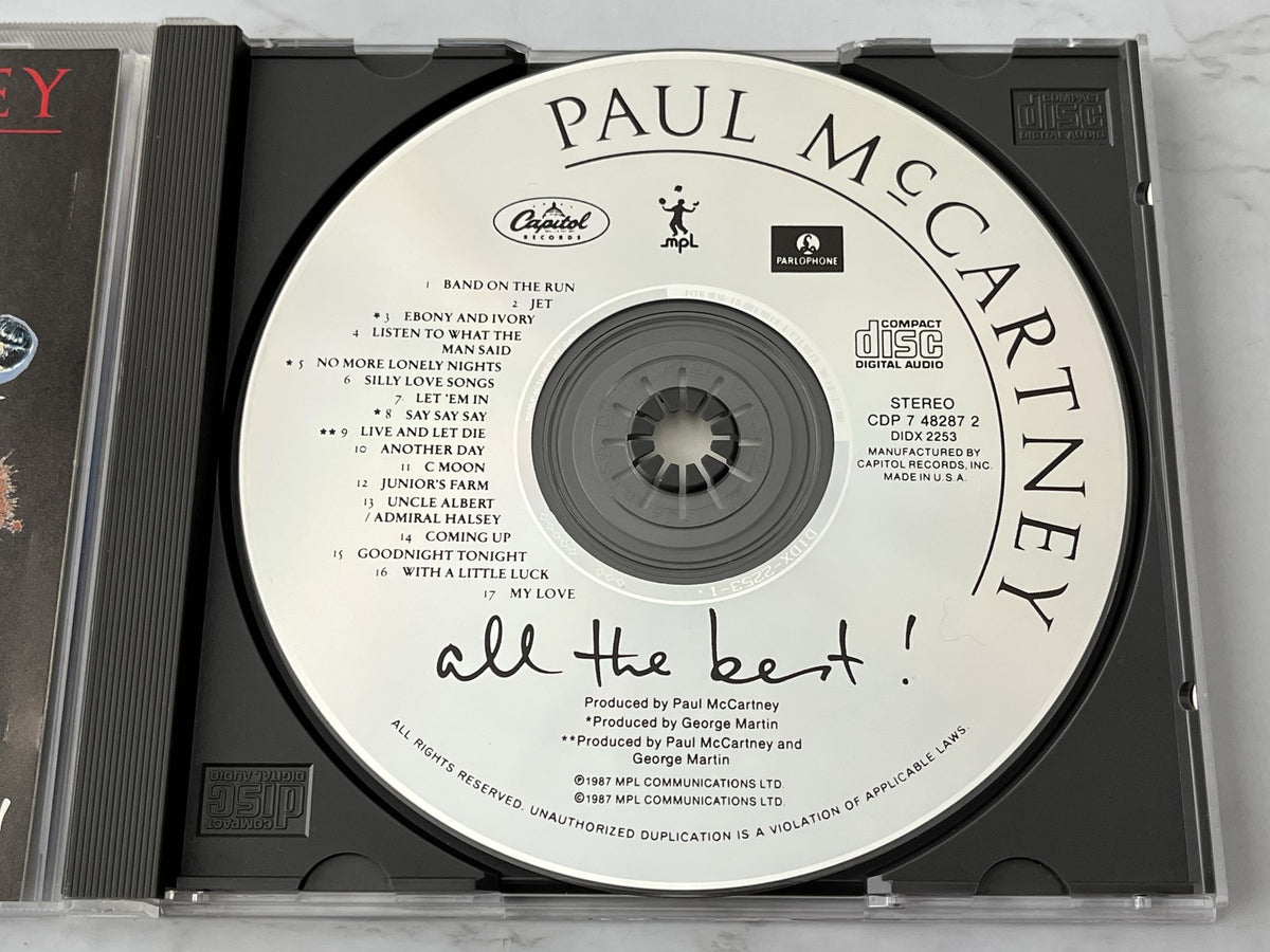 Paul McCartney – All The Best [DADC PRESS]