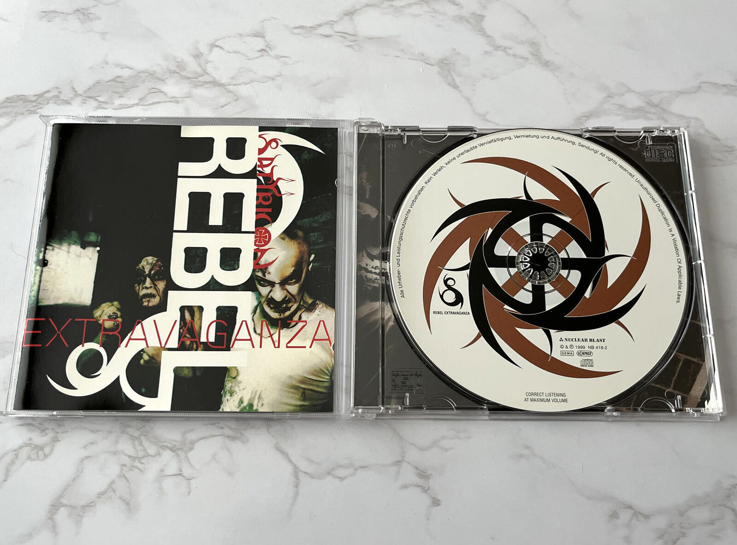 Satyricon – Rebel Extravaganza (1999) [GERMAN PRESS]