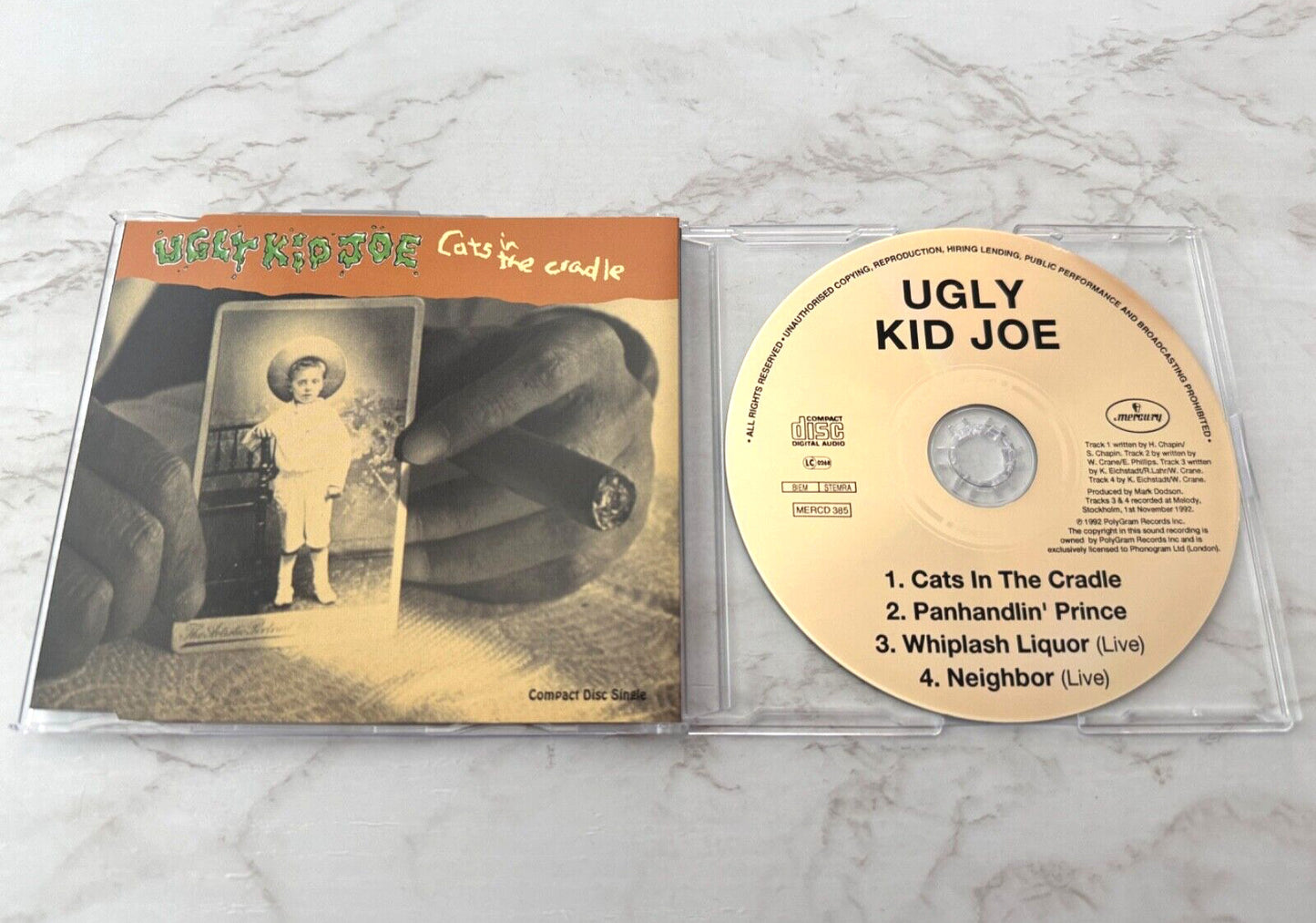 Ugly Kid Joe – Cats In The Cradle (1993) [UK PRESS]