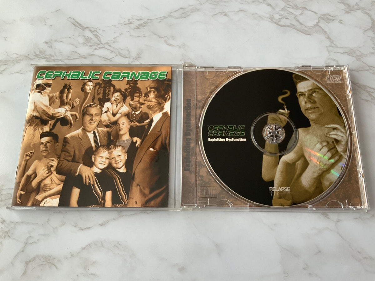Cephalic Carnage – Exploiting Dysfunction (2000) [ORIGINAL USA PRESS]