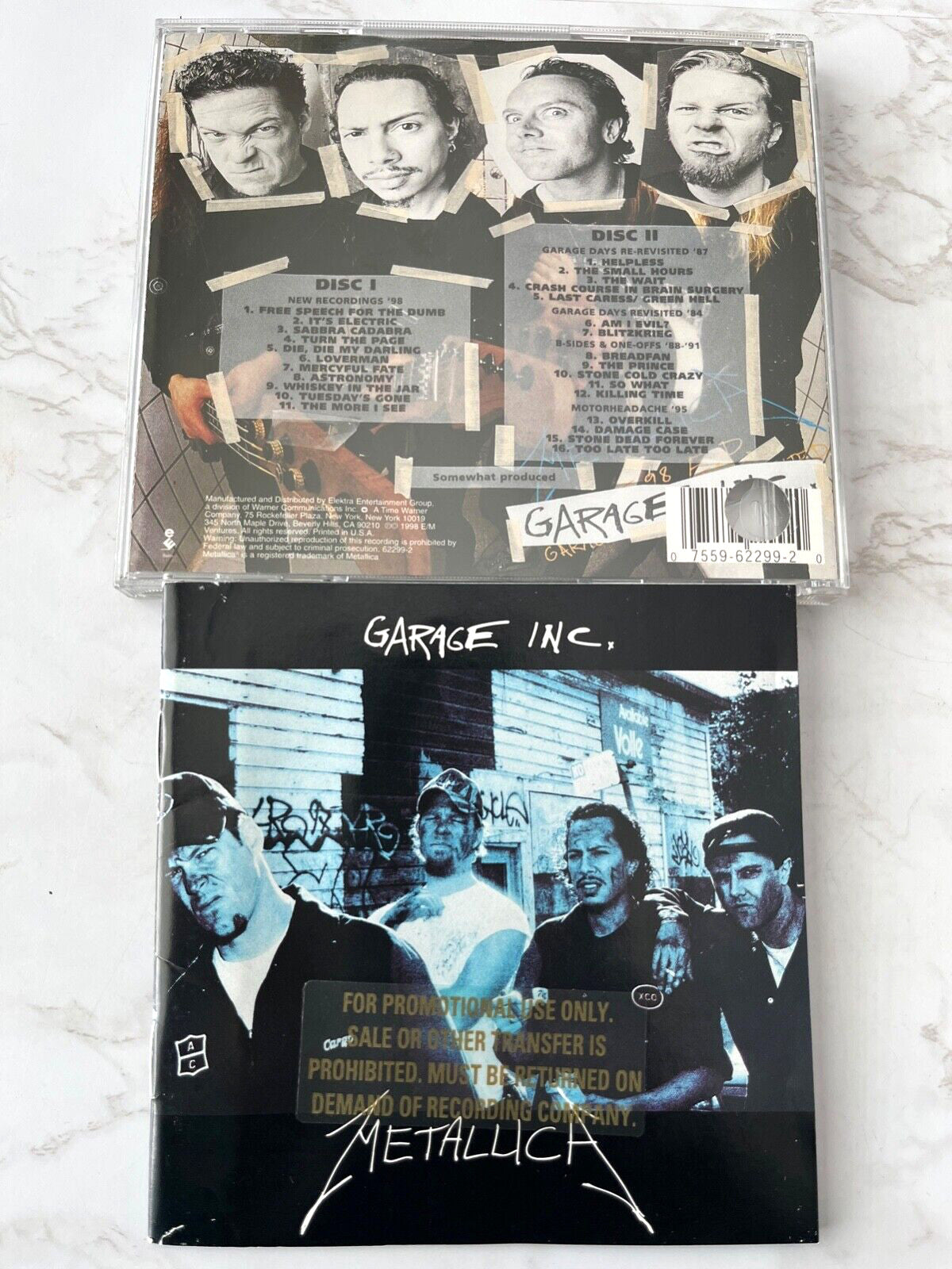 Metallica – Garage Inc. (Promo) (1998)