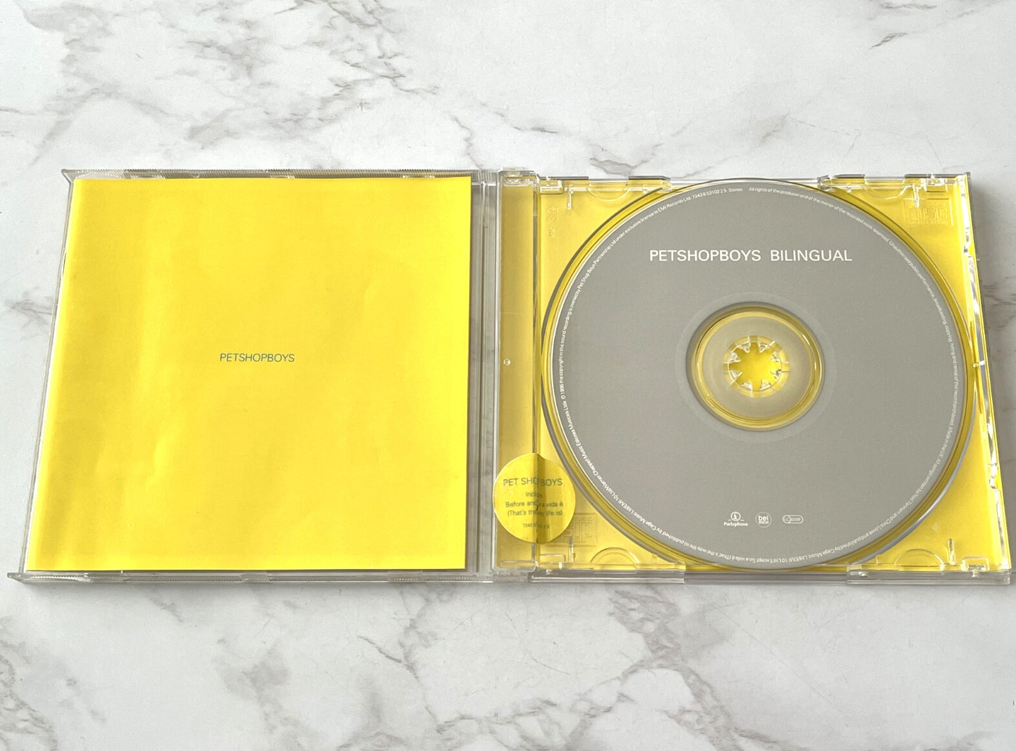 Pet Shop Boys – Bilingual (1996) [UK PRESS]