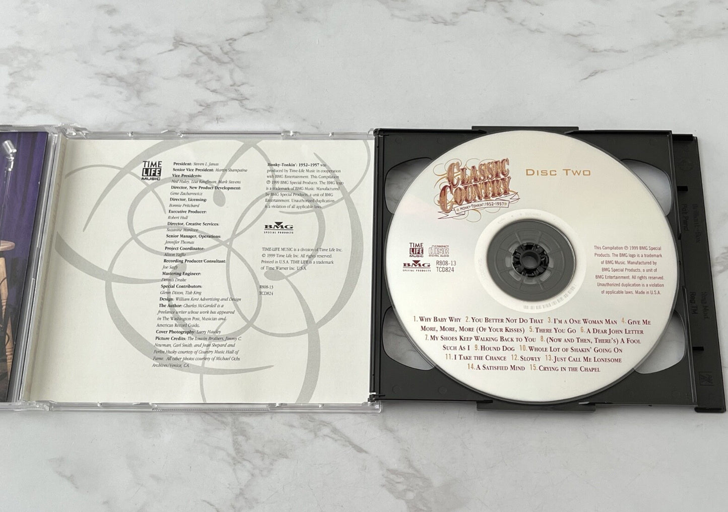 Eddy Arnold, Johnny Cash, Kitty Wells, Ray Price, Various – Time Life Music Classic Country Honky Tonkin' 1952-1957 (1999)