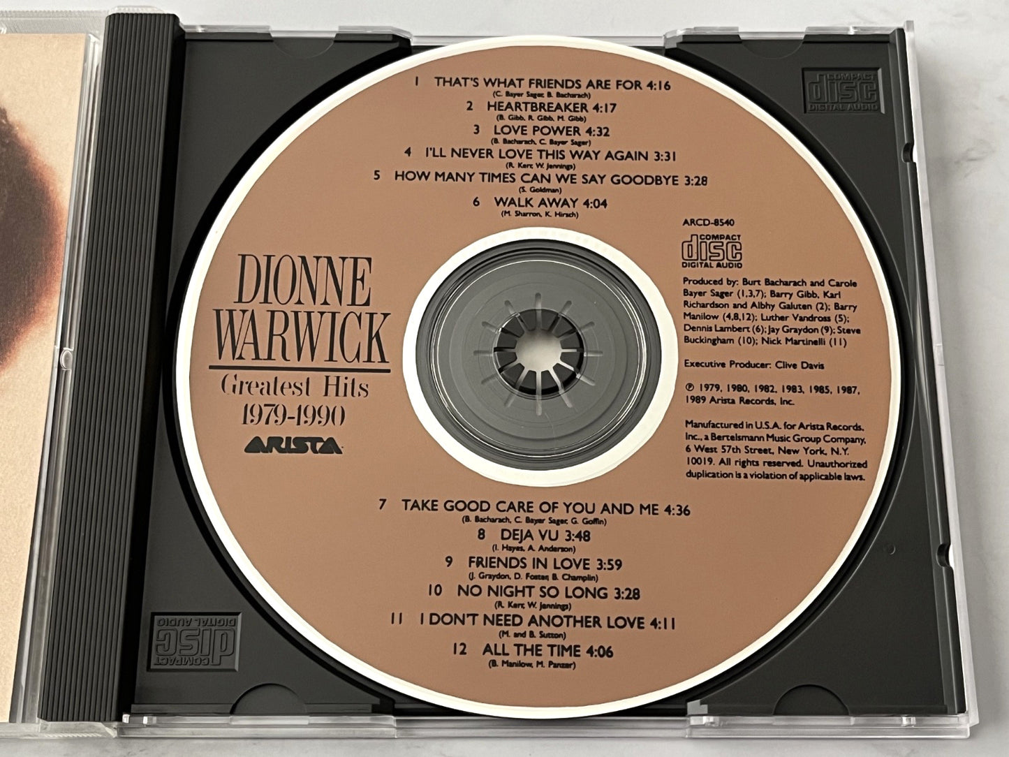 Dionne Warwick – Greatest Hits 1979-1990 (1989)